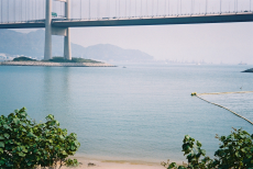 The Tsing Ma bridge
